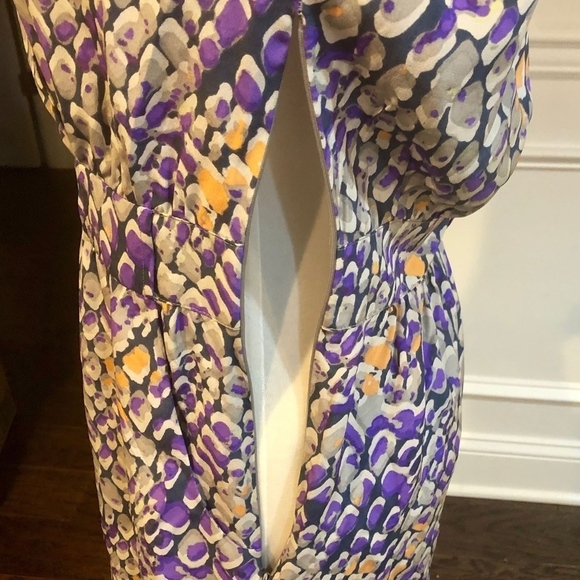 Presley Skye Silk Dress Reptile Print - Picture 2 of 8